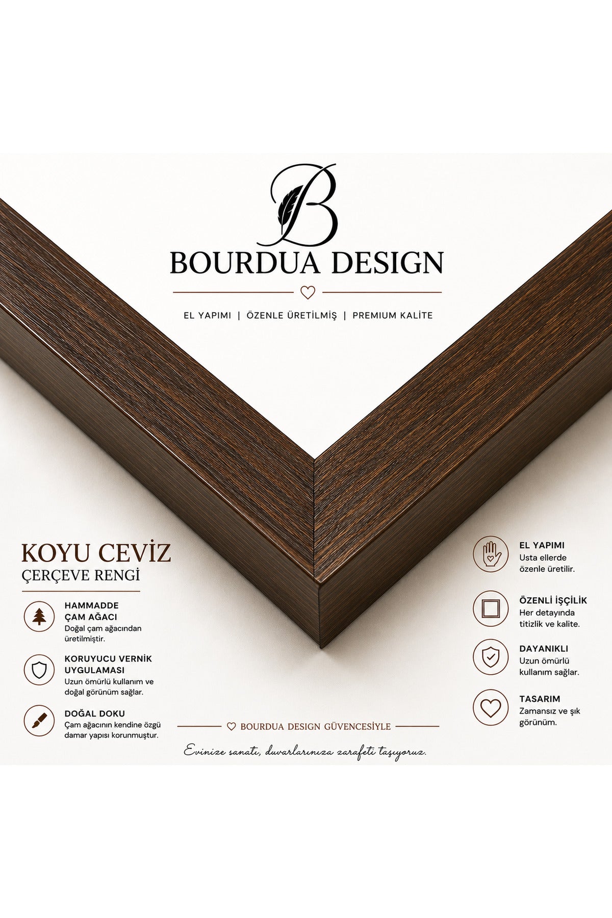 8 Parçalı Modern Bohem Duvar Tablo Seti | 19,5 x 51 cm – ürün görseli 6
