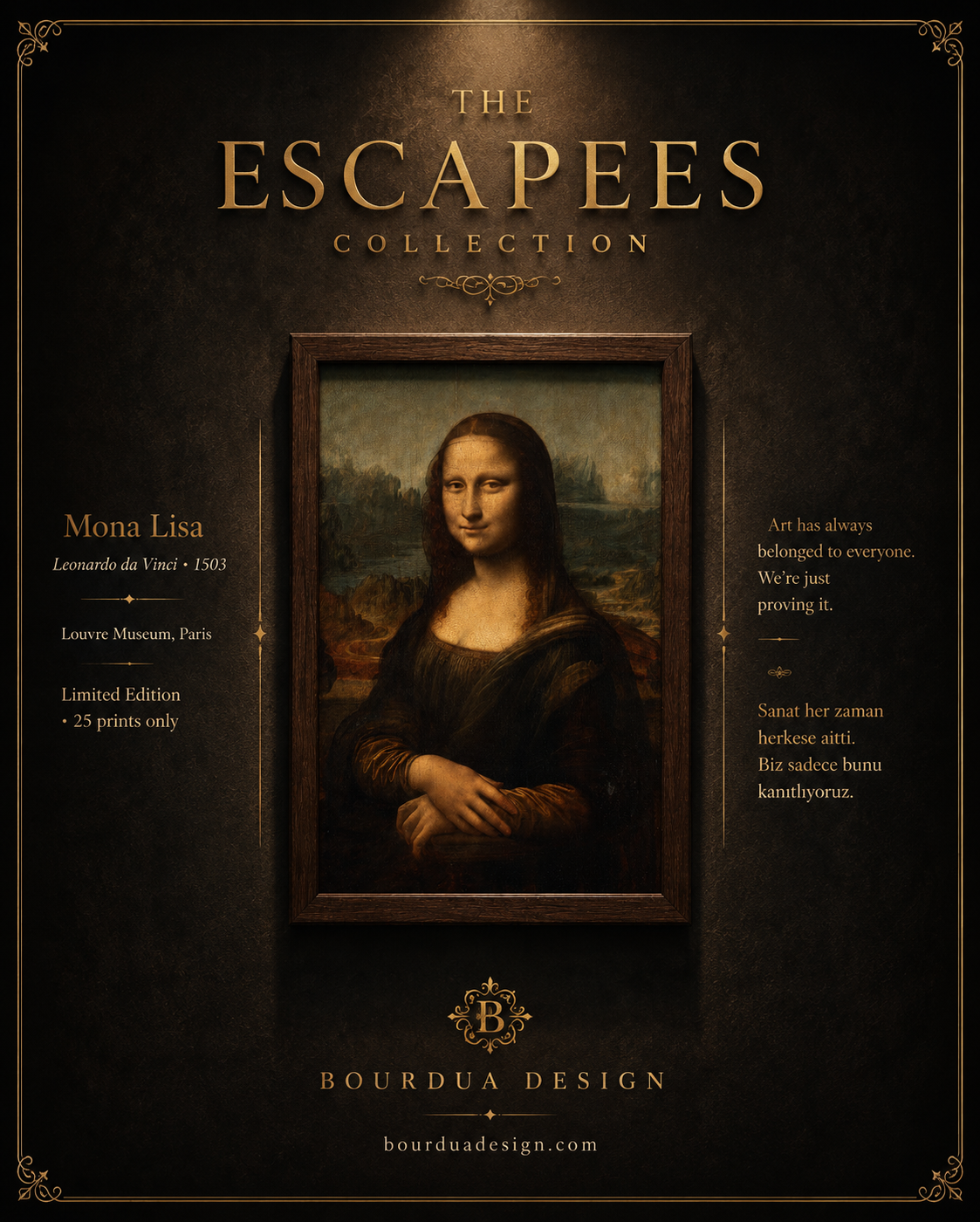 Mona Lisa — Da Vinci | Limited Edition Print