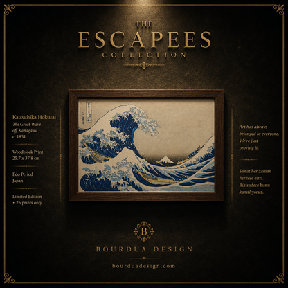 The Great Wave off Kanagawa — Hokusai | Limited Edition Print