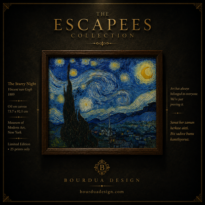 The Starry Night — Van Gogh | Limited Edition Print