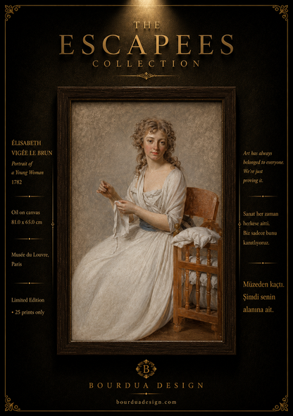 Portrait of a Young Woman — Vigée Le Brun | Limited Edition Print