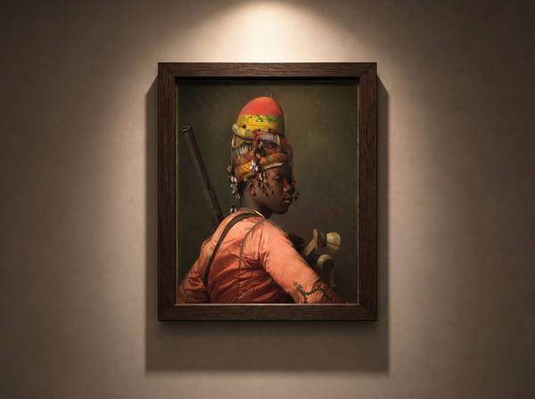 An African Armed Warrior — Jean-Léon Gérôme | Limited Edition Print