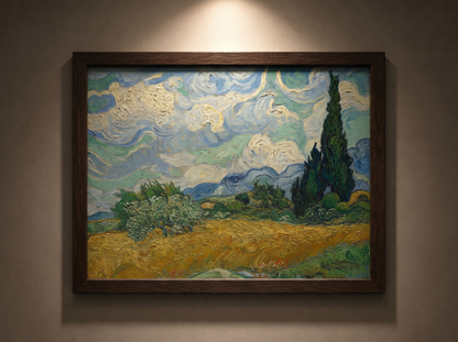 Wheat Field with Cypresses — Van Gogh | Limited Edition Print