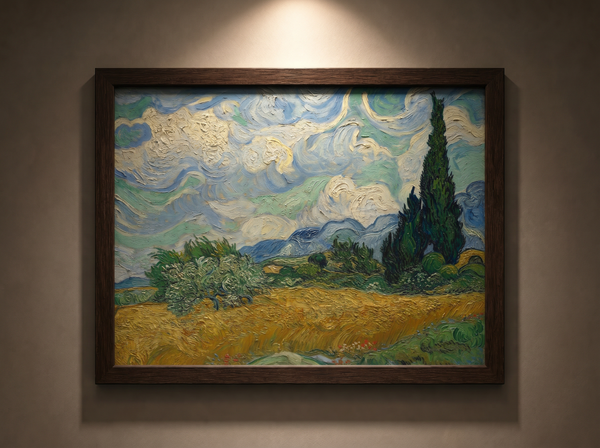 Wheat Field with Cypresses — Van Gogh | Limited Edition Print