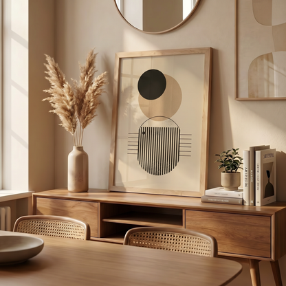 Uyum · Boho Geometrik Duvar Sanatı