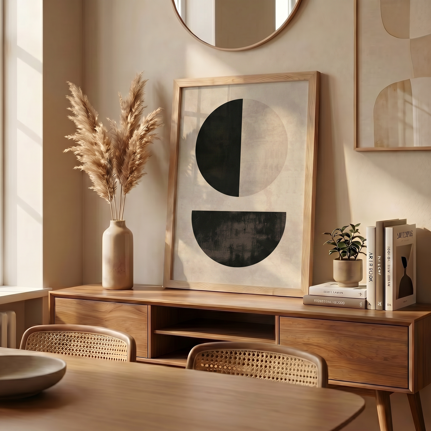 Denge · Geometrik Minimalist Duvar Sanatı