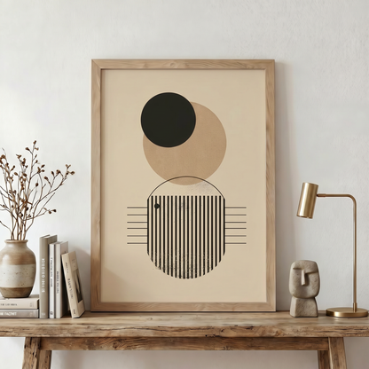 Uyum · Boho Geometrik Duvar Sanatı